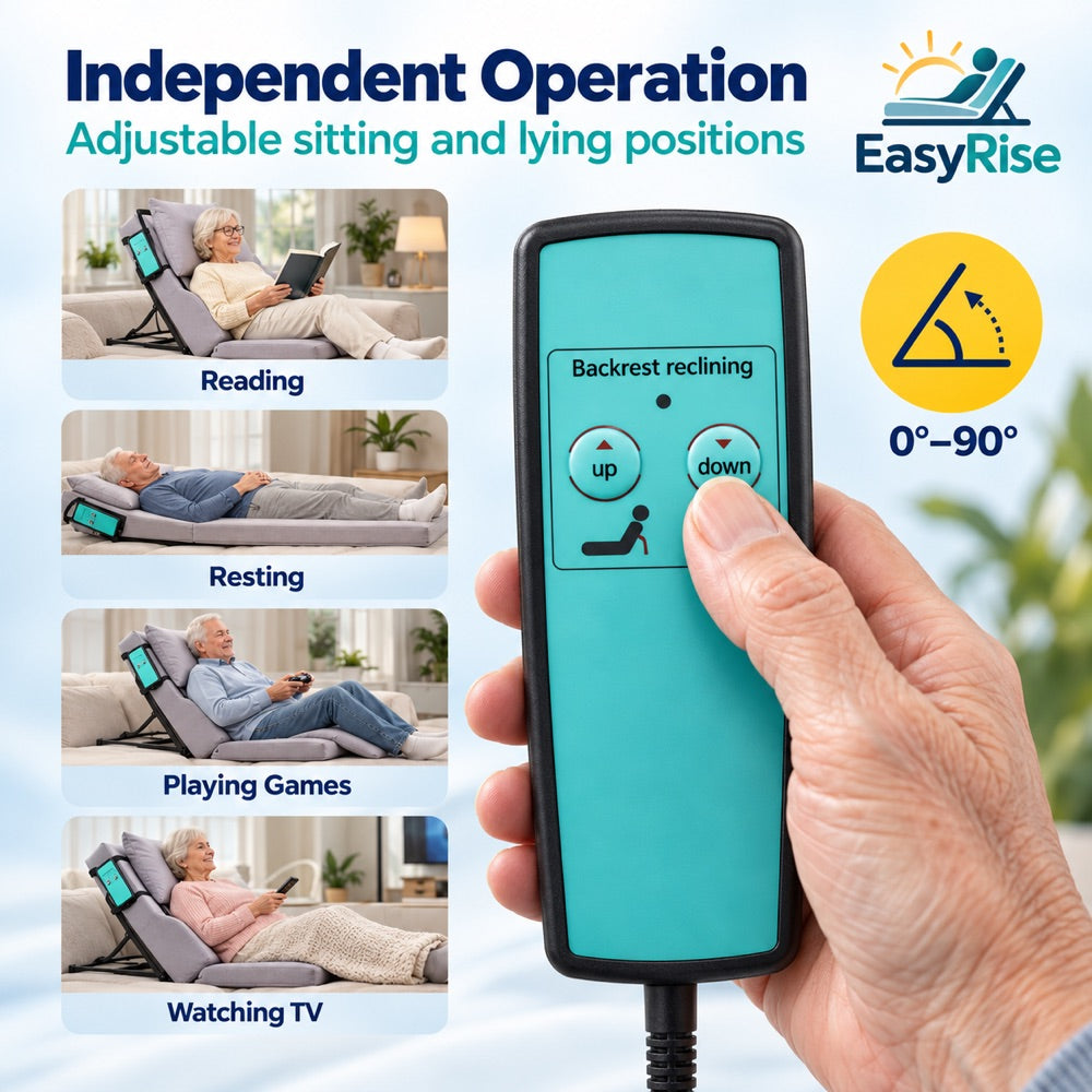 Plug in & press “up”